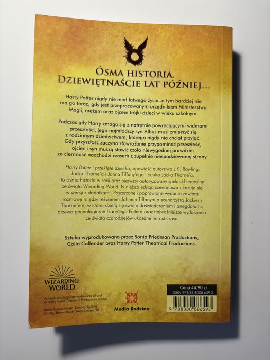 Książka Harry Potter i przeklęte dziecko