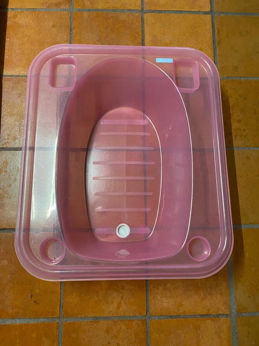 Banheira Bebé ZY Cor de Rosa