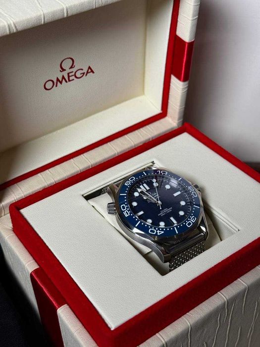Годинник Omega Seamaster Diver 300M, 42 мм, blue