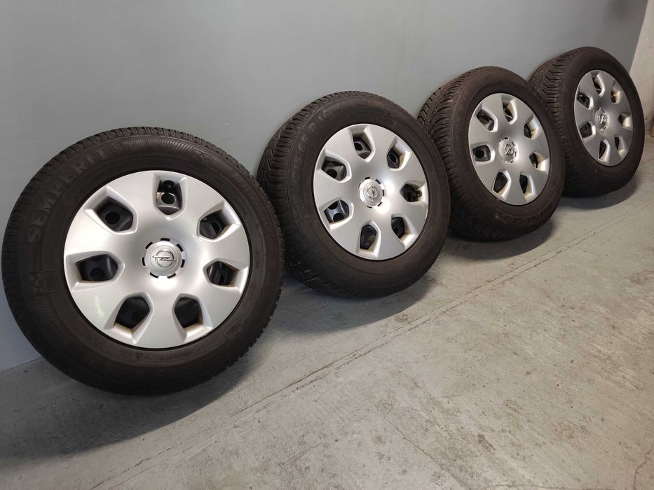 Koła stalowe 16 Opel Mokka 5x105, 215/65R16 Semperit 2017 rok czujniki