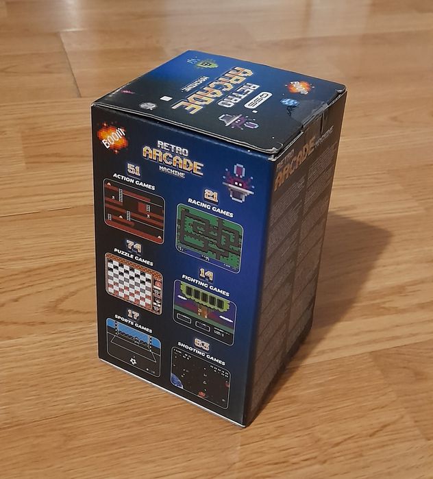PROMOÇÃO - Mini Retro Arcade Machine (NOVO/SELADO)