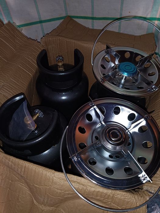 Газовий балон 8л Тайвань, пальник, конфорка, кран, редуктор.