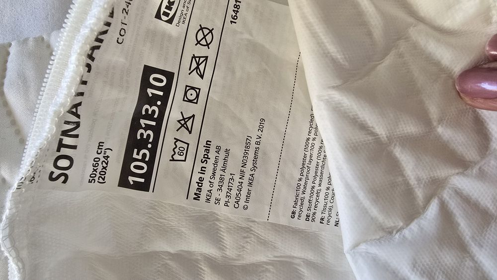 Protector almofada impermeavel 50x60