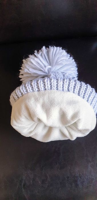 Zestaw zimowy Czapka + szalik dla dziewczynki 2/3 latka - Tanio.