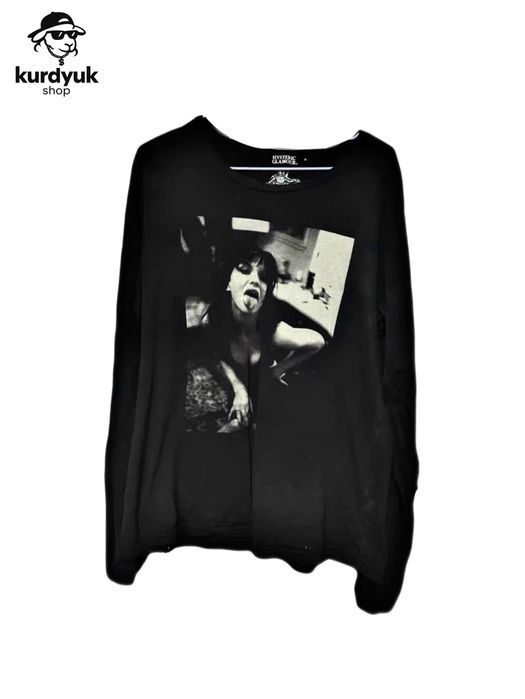 hysteric glamour longsleeve , лонг ,indie sleaze, индислиз , y2k
