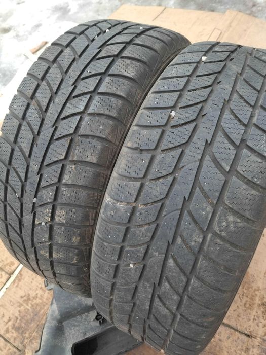 Шини резина колеса Hankook 205/55r16 r16 5,5 mm зима зимние зимові 2шт