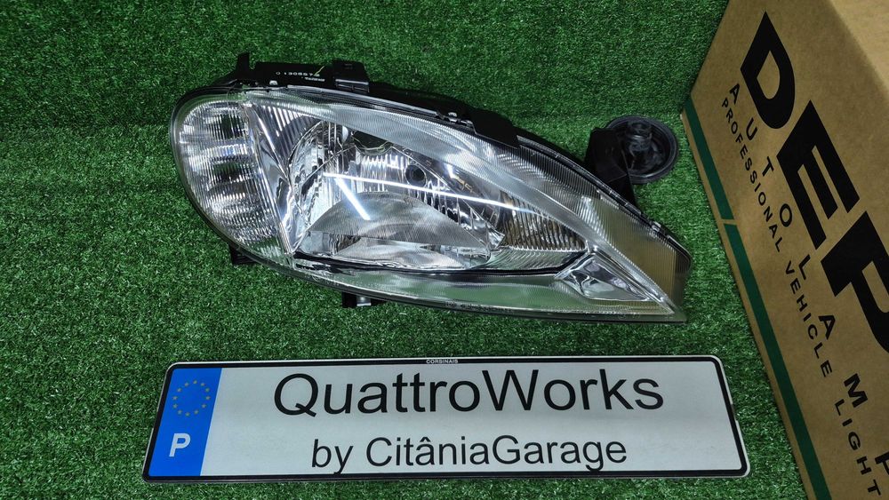 Otica Farol Frente Direita Renault Megane I 1999 Em Diante 551-1134R-LD-EM NOVO