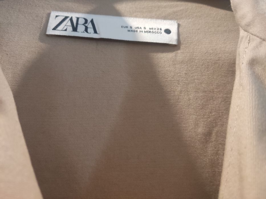 Blazer de sarja bege novo (Zara) tamanho S (oversized)