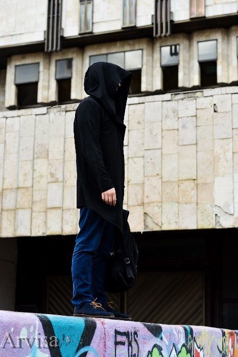 Мантия . Накидка. Мантия с капюшоном Кардиган Мантия XS-XXL