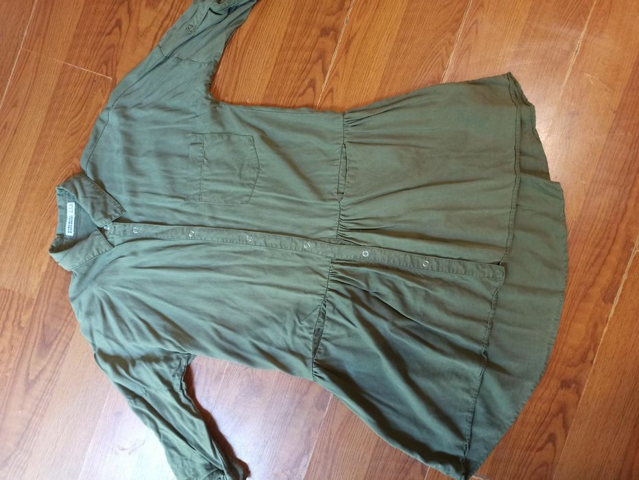 платье рубашка Zara basic, 10р С-М