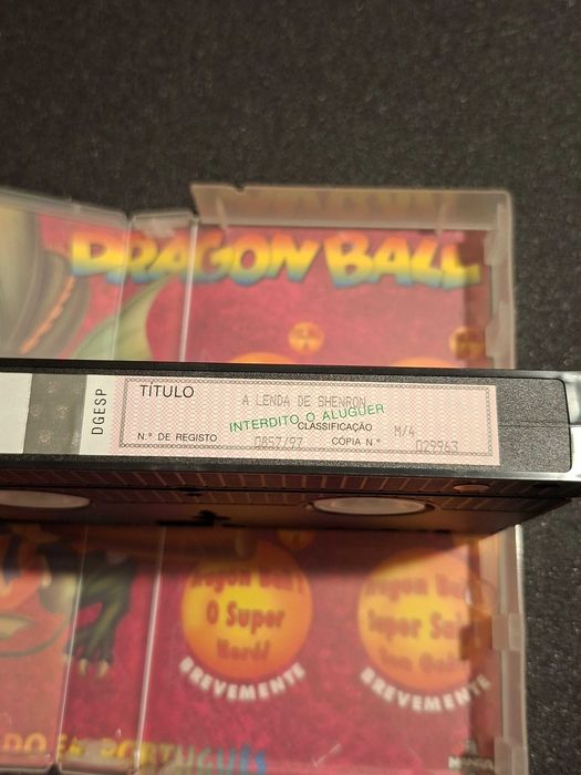 VHS Dragon Ball :  A Lenda de Shenron