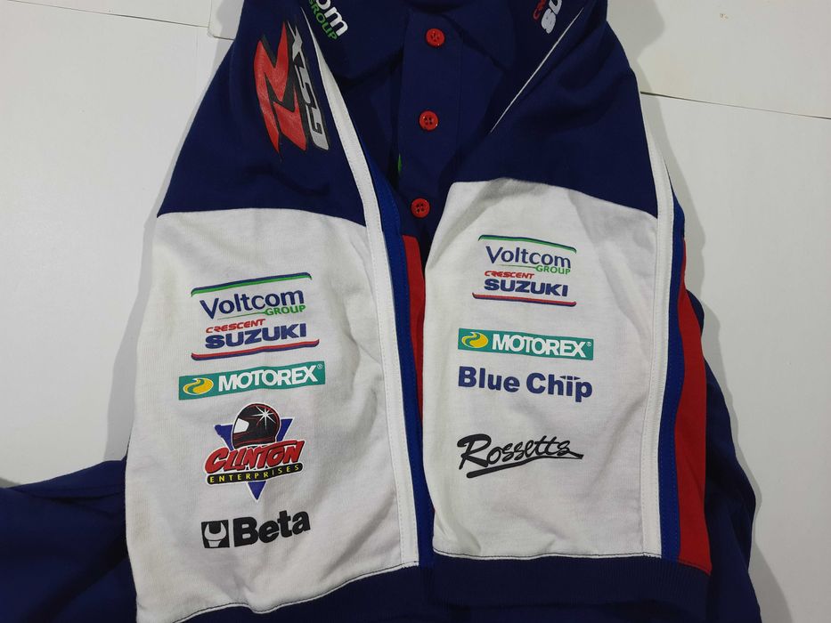 Спортивная футболка поло Suzuki Moto Racing