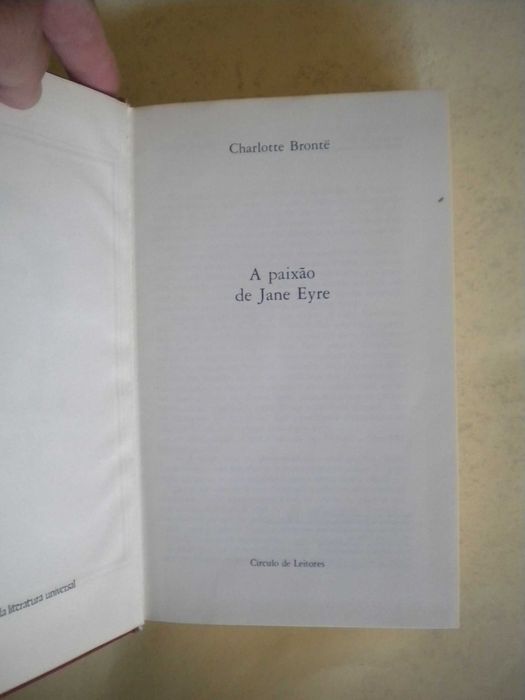 A Paixão de Jane Eyre
de Charlotte Brontë