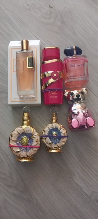 Perfumy  zestaw arabskie itp.