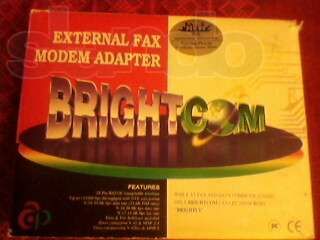 Факс/модем в упаковке