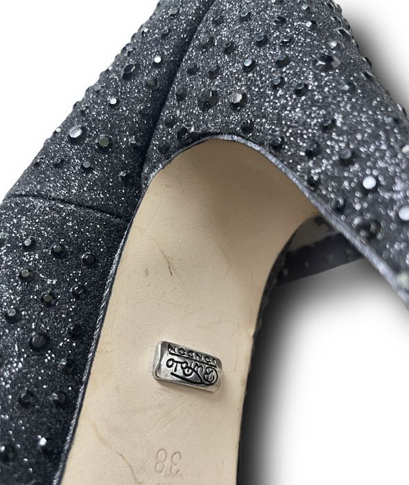 Szpilki damskie Buffalo London koturn rozmiar 38 diamenciki platforma