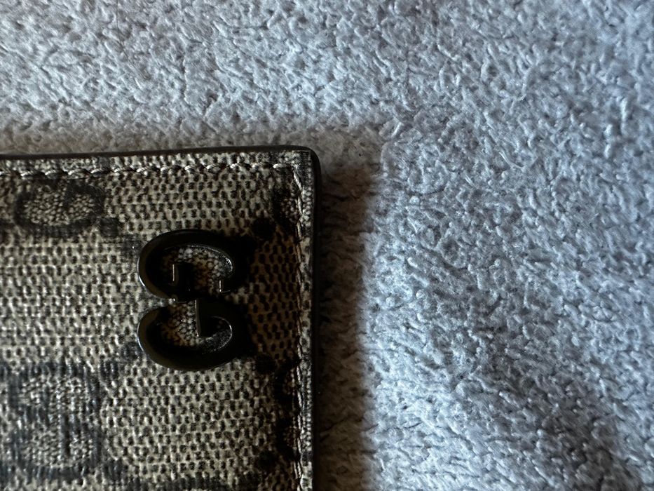 Carteira Gucci GG Supreme Original c/ Caixa + Certificado