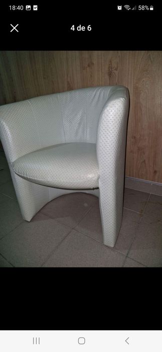 Poltrona/sofá com brilhos