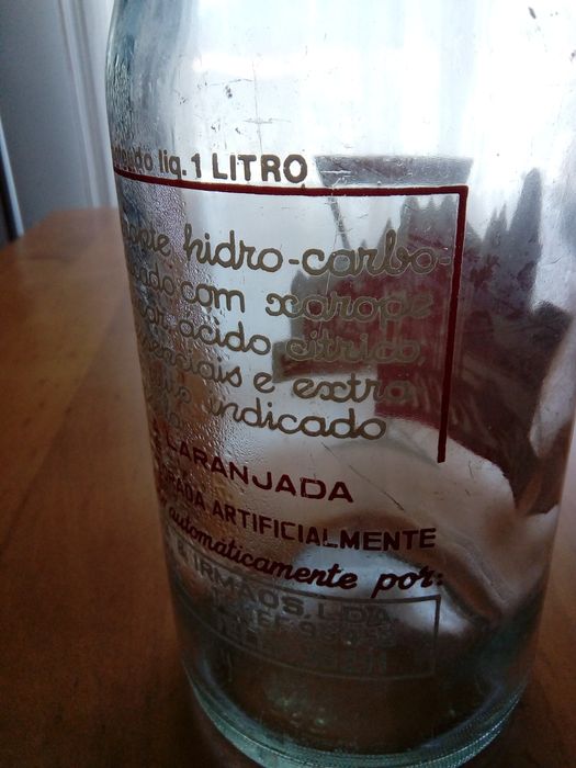 Garrafa Pirogravada refrigerantes Batalha