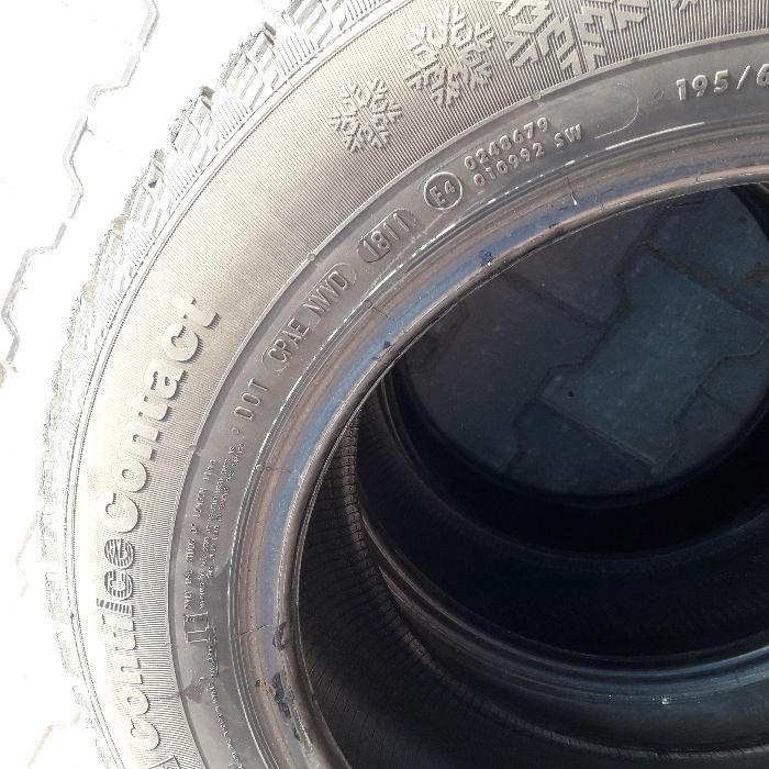 Opony continental 195/65 R15 w bdb stanie
