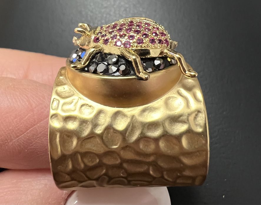 Pierścionek biedronka