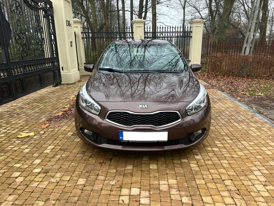 Kia Ceed II 1.4 Benzyna + LPG 100KM HB Czekoladowy Oryginalny Lakier