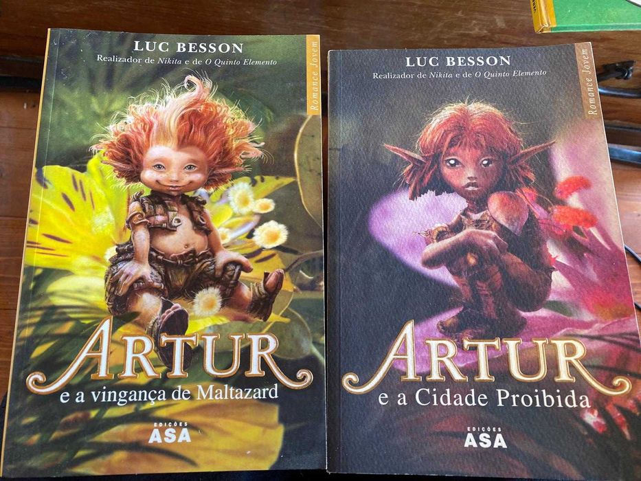 Artur e a Cidade Proibida, Artur e a vingança de Maltazard, 2 livros