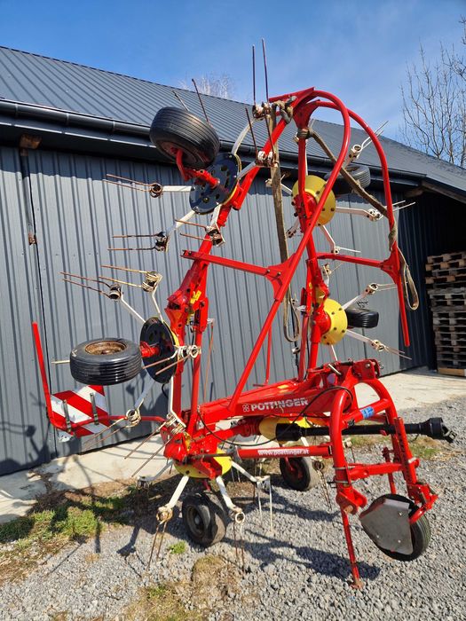 Przetrząsarka przewracarka Pottinger HIT 690N SUPER STAN 7m. krone kuhn claas