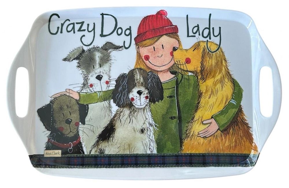 Taca duża Crazy Dog Lady Psiara oprawa: plastikowe