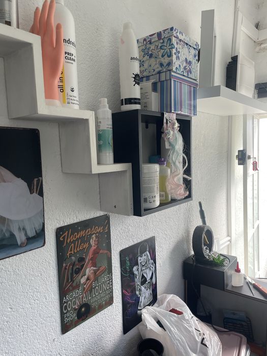 recheio de cabeleireiro e manicure oportunidade unica