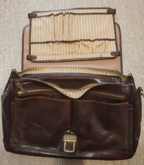 Кожаная сумка портфель Tuscany Leather