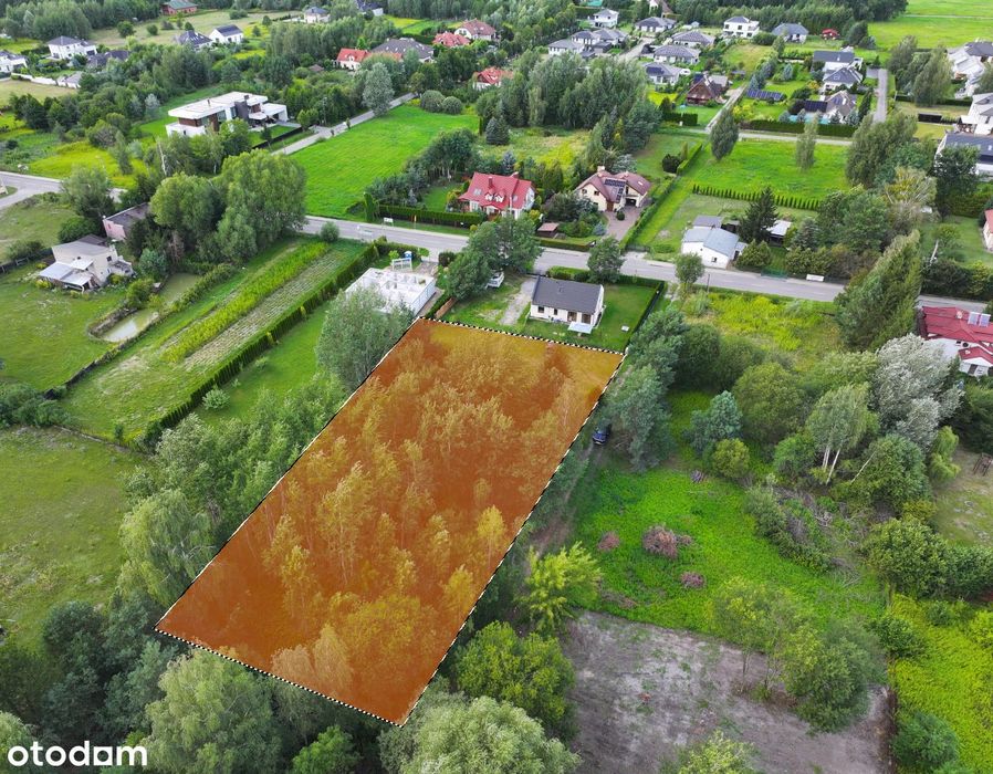 Piękna działka budowlana 1644 m² Kawęczynek Konstancin-Jeziorna - Widok 3