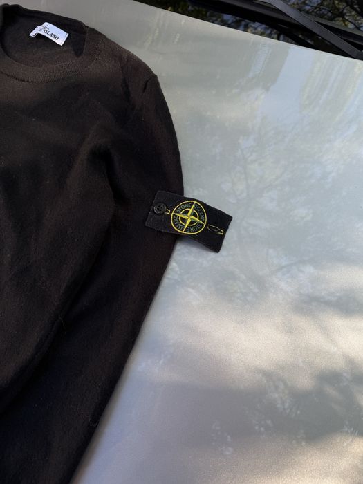 Свитер stone island wool