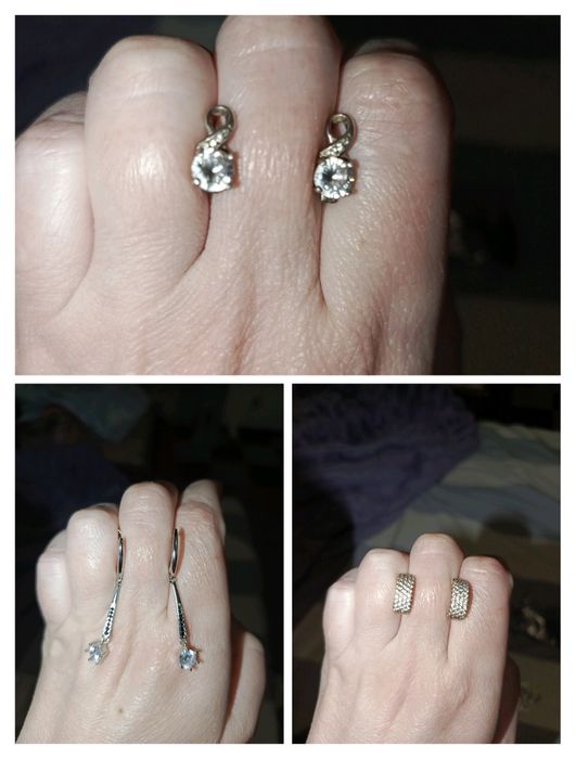 Срібні сережки 925