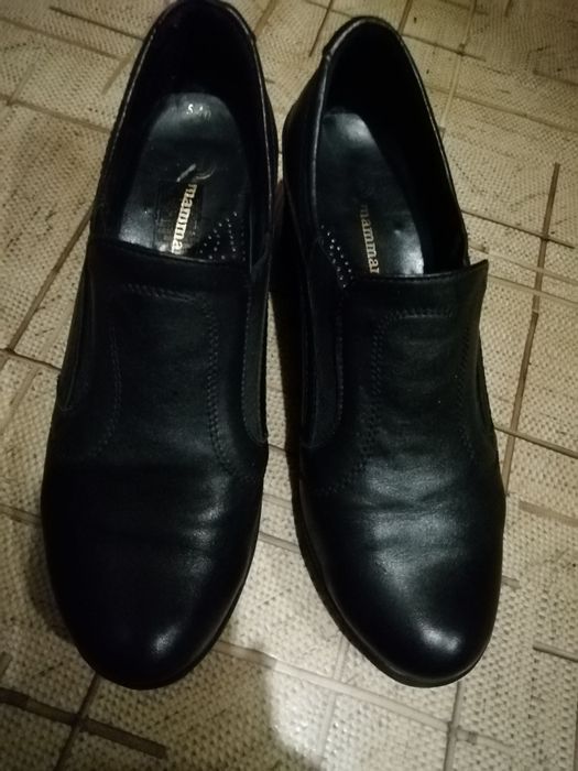 Туфли осенние кожаные