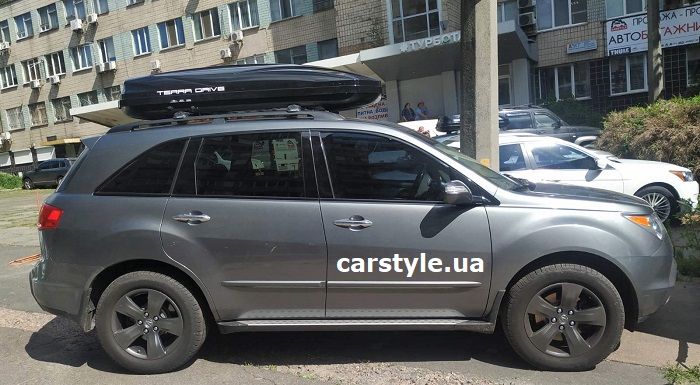 Багажник бокс на авто Terra Drive 500 Thule Turtle Amos Hapro Menabo