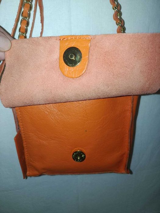 Кожаная сумка кроссбоди, сумка кошелек