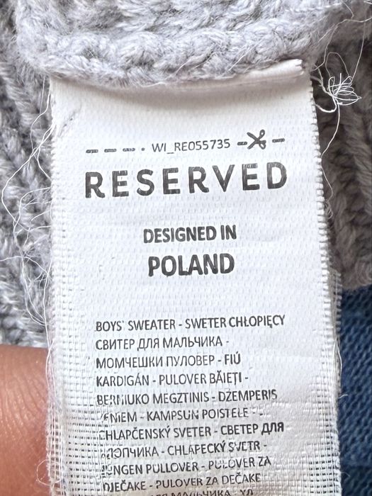 Bluza Reserved M szara