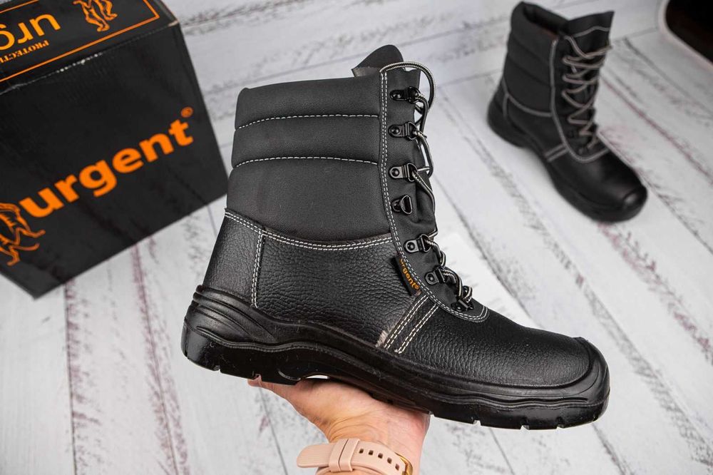 Чоботи робочі зимові метал.носок Спецвзуття Польща, Берці робочі ШКІРА