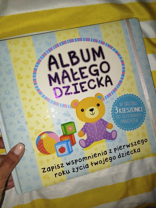 Album pamiątka dla noworodka pamiętnik