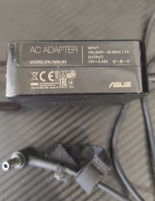 Carregador Original ASUS 65W – PA-1650-93 – 19V 3,42A