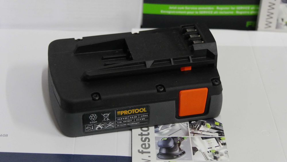 PROTOOL 12v 3Ah bateria akumulator Festool 10,8v wkretarka