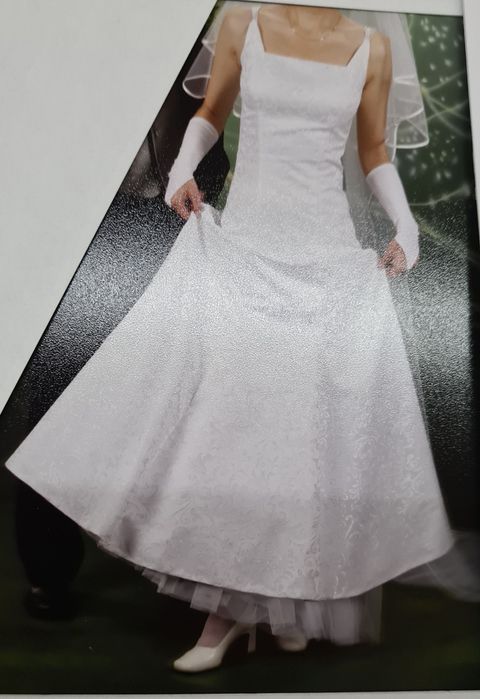 Suknia ślubna+długi welon