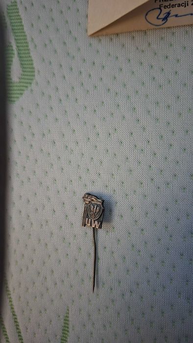 Przypinka Uniwersytet Warszawski PRL