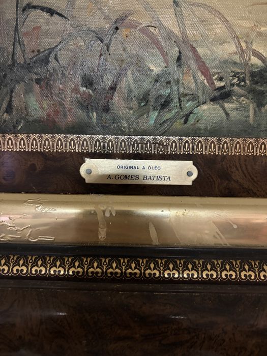 Quadro Oleo A Gomes