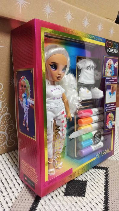 lalka Rainbow High Color & Create Fashion DIY