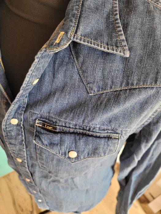 Koszula r M Lee Western Shirt jeans