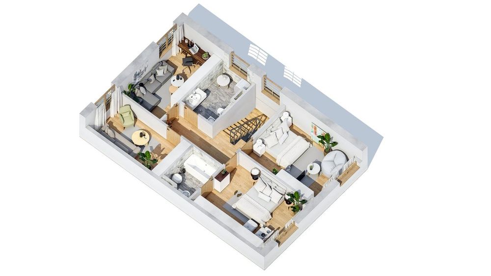 Lokal mieszkalny 143m2/ pół bliźniaka 4 sypialnie 2 łazienki garaż