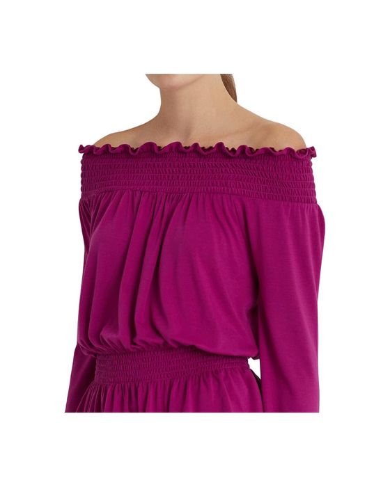 Ralph Lauren Jersey of-the-shoulder top, Топ с открытыми плечами р М