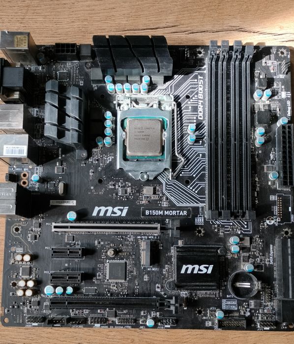 Płyta główna Msi  wraz z procesorem Intel